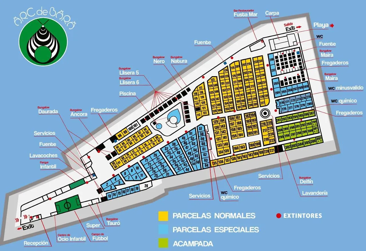 Arc De Bara Camping & Bungalows Roda de Bará